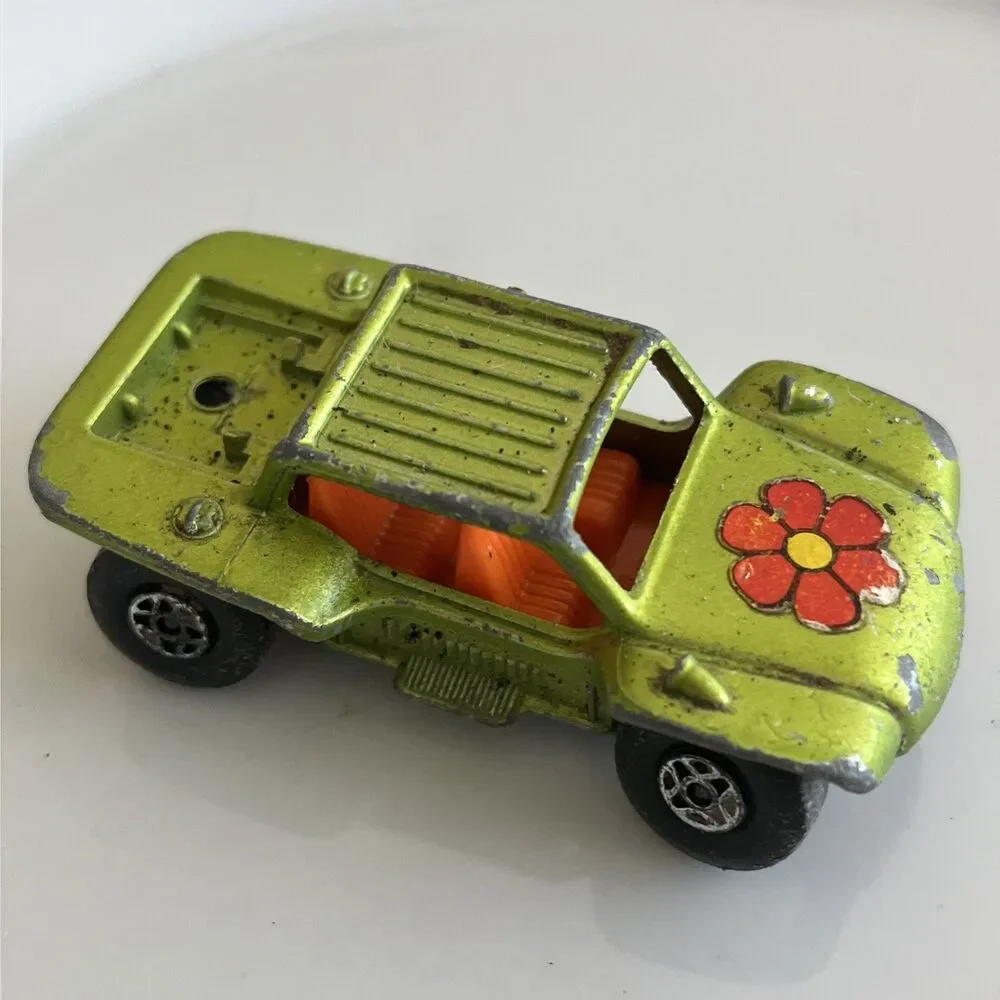 Matchbox Lesney Series Superfast No.13 Baja Buggy Green Vintage 1971 England